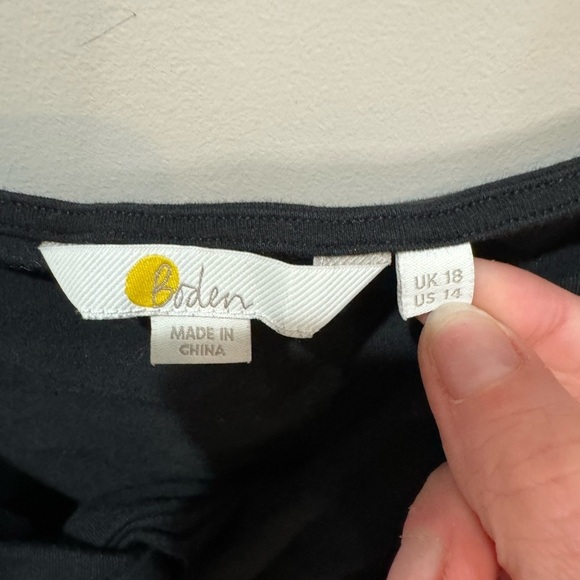 Boden Twist‎ Front Sweetheart long sleeve shirt sz 14 - Picture 4 of 5